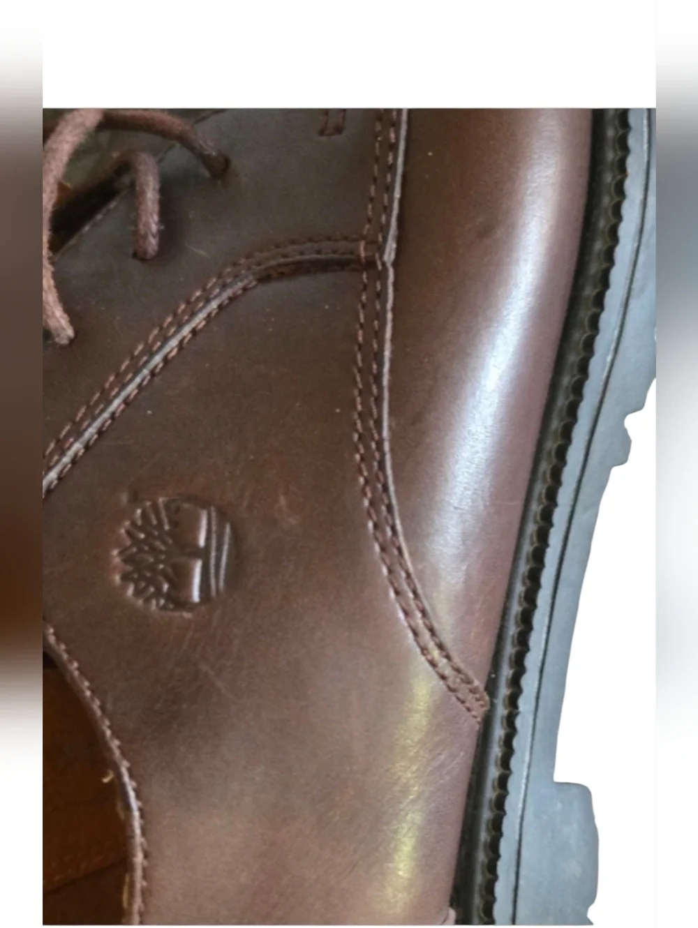 Timberland Brown Oxford Leather Shoes